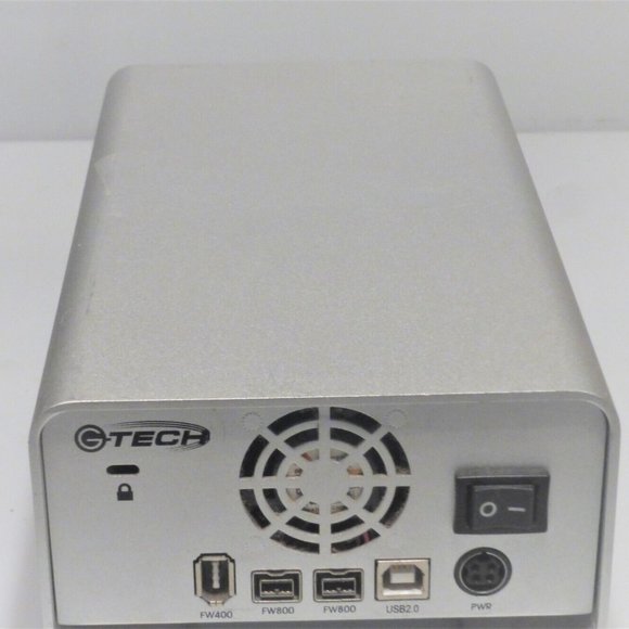 G-Technology RAPID TRANSFER Hard Drive G-RAID2 500GB Data Storage PC Hard Drive - Picture 1 of 6